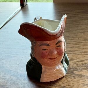 Ceramic Toby Jug with Brown Hat